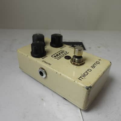MXR M233 Micro Amp + Plus Booster Overdrive Boost FX Pedal Free USA Shipping image 2
