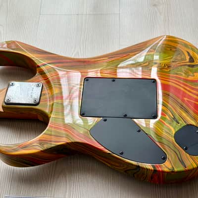 Ibanez UV77-MC Steve Vai Signature Universe 1991 - Multi-Color image 20