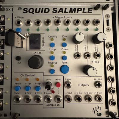 ALM/Busy Circuits ALM022 Squid Salmple 8-Channel Sampler Eurorack Synth Module w/extras image 1