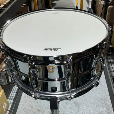 Ludwig LM402B Supraphonic Snare Drum 14x6.5” B stock image 4