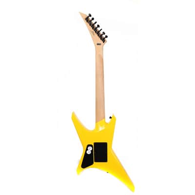 Jackson Pro Series Dave Davidson Signature Warrior WR7 Ferrari Yellow image 3