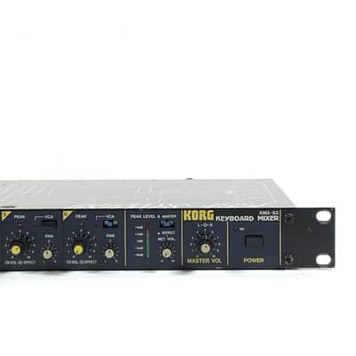 Korg KMX-62 6-Channel Keyboard Mixer Black TGHM image 3