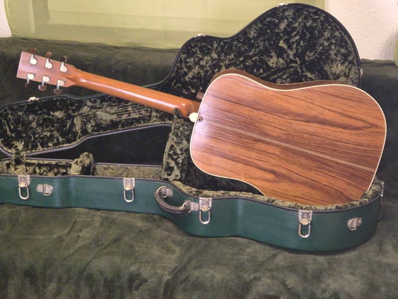 Merrill C28 Kit Guitar (3 builders Custom Dreadnought guitar) Adirondack / Honduran Rosewood Calton Case image 1