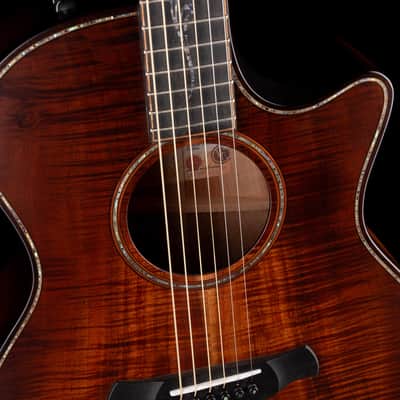 Pre Owned 2022 Taylor Builder's Edition K24ce AA Koa Kona Burst with OHSC image 5