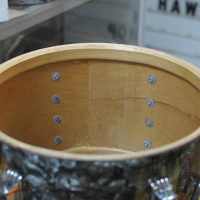 1971 Ludwig "Super Classic" Black Diamond Pearl Drum Set image 19