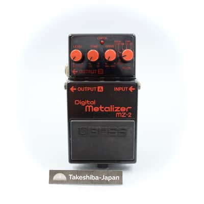 Boss MZ-2 Digital Metalizer 1988 Made in Japan Vintage Guitar Effect Pedal 875766