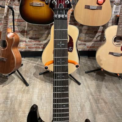 Schecter Demon 7 FR Crimson Red Burst image 4