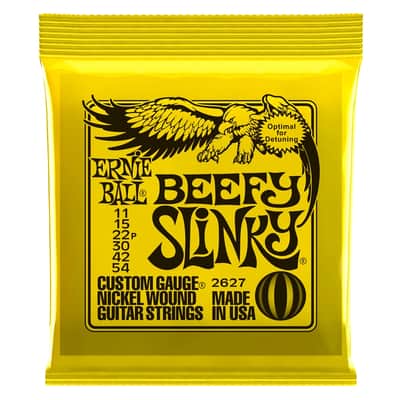 Ernie Ball 2627 Nickel Wound Beefy Slinky 11-54 image 1
