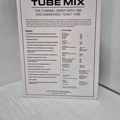 ART TUBEMIX 5-Channel Mixer with USB Interface and Assignable 12AX7 Tube 2018 - Present - Black image 23