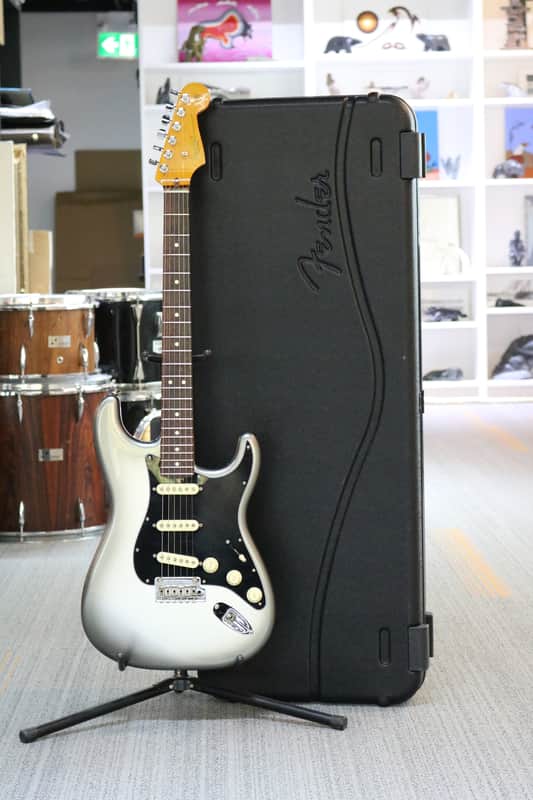 2024 Fender American Professional II Stratocaster Mercury Electric Guitar w/OHSC image 1