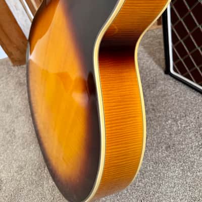 1989 Epiphone Emperor Sunburst Hollow body Guitar image 18