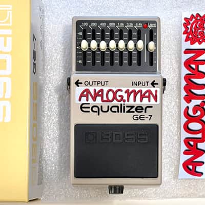 Boss Analogman GE-7 in Original Box Pro Mod EQ Pedal Incredible Condition FAST SHIP! image 1