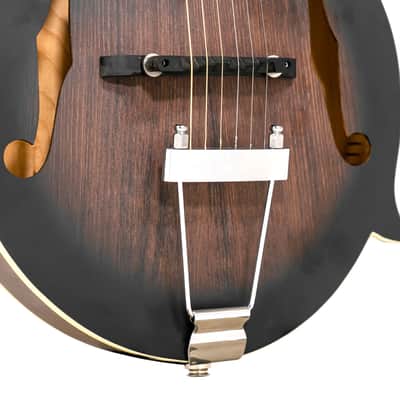 Gold Tone F-6 F-Style Mando-Guitar with Pickup and Case image 3