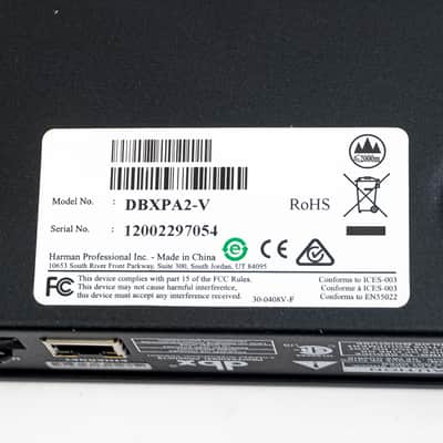 dbx DriveRack PA2 Complete Loudspeaker Management System image 7