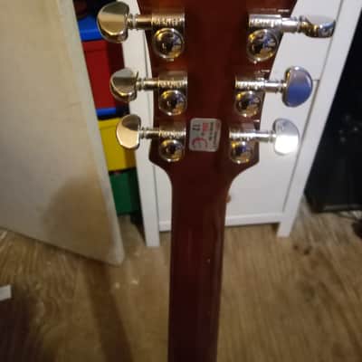 Epiphone DC Pro 2019 Mojave Fade Desert Burst Push Pull Coil HH image 7