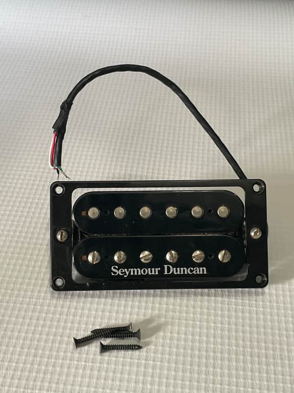 2000's Model USA Seymour Duncan TB-4 TB4 Trembucker Black Bridge Humbucker Guitar Pickup 17.31k image 1