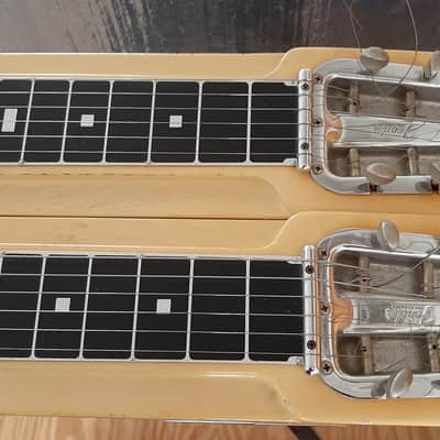 Vintage 60s Fender STRINGMASTER D6 Doubleneck 6 Steel Slide Guitar image 17