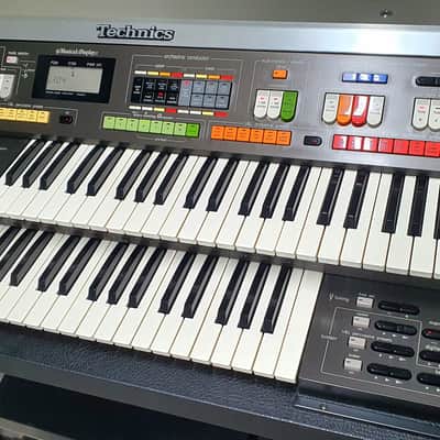 Technics SX-C600 ✅ Rare Ultra-Modern Vintage Combo Organ ✅ Rich PCM & Analog Wave Synthesis ✅ Fully Checked & Cleaned ✅ Striking Futurist Design ✅ Worldwide Shipping image 16