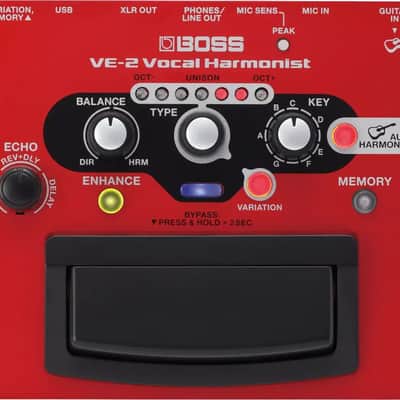 配信機器・PA機器・レコーディング機器 BOSS VE-2 Vocal Harmonist BOSS / VE-2 Vocal Harmonist ボス ボーカルエフェクター VE2 【横浜店