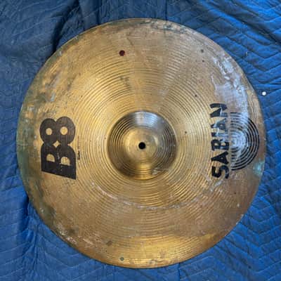 Sabian 20" B8 Ride Cymbal 1990 - 2010 - Natural image 1