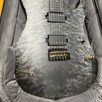 Mayones Aquila Elite 6 V24 - Antique Black Matt/NAMM Instrument #AQ2501548 image 1