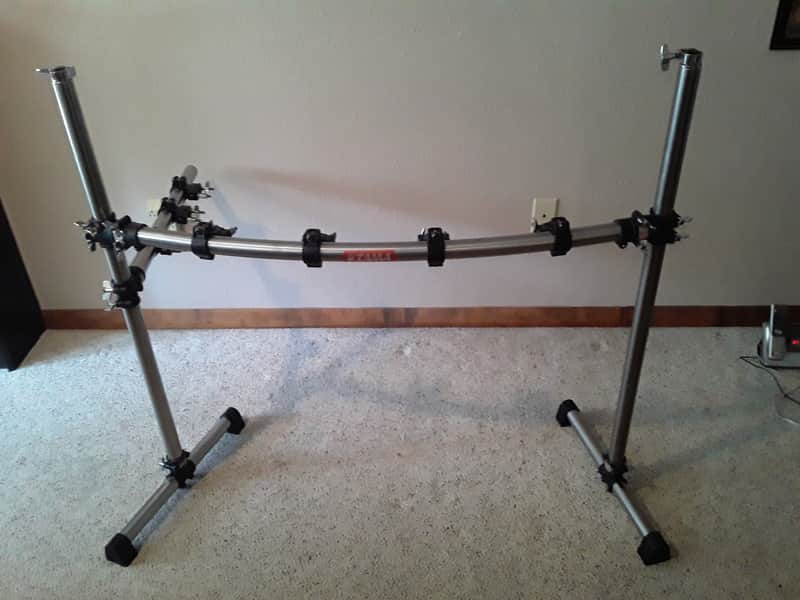 Tama *Stainless Steel* Curved Drum Rack with Extra Clamps image 1
