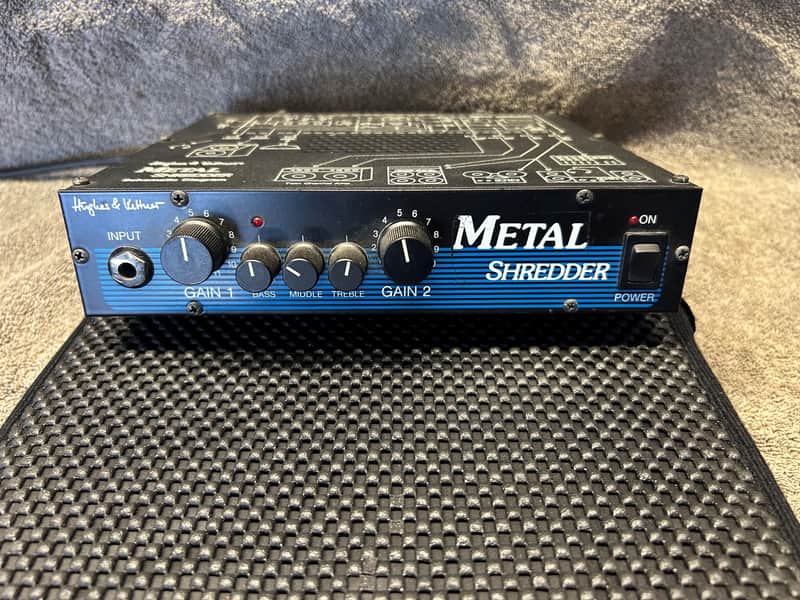 Hughes & Kettner High Gain Guitar Preamp Early 90's - Black image 1