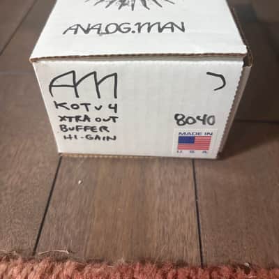 Analogman King of Tone V4 Both Sides High gain/Extra Output/Buffer image 6