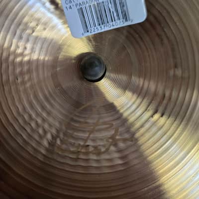 Sabian 14" Paragon Neil Peart Signature Series Hi Hats 2004 - Natural image 4