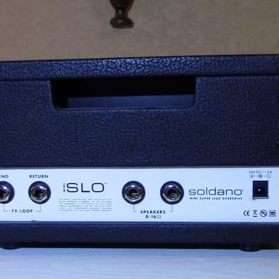 Soldano SLO Mini 30-Watt Solid-State Guitar Amp Head 2022 - Present - Black image 4