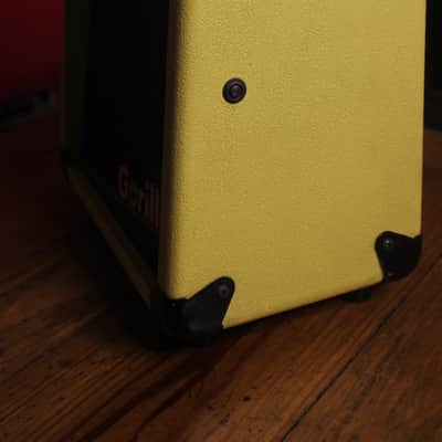 RARE Vintage 1980s Gorilla GG20 Electric Guitar Practice Amp YELLOW image 4