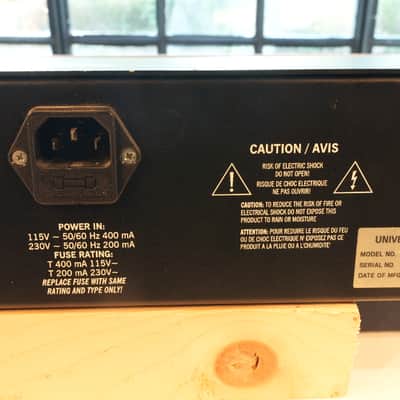 Universal Audio 6176 Tube Channel Strip – Early Factory Unit image 7