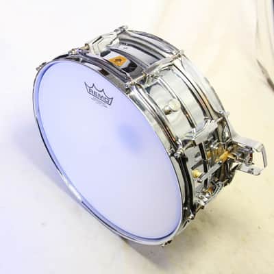 LUDWIG Early '60s No. 410 14x5 Supersensitive C.O.B. '60s Ludwig Snare Drum (07/20) image 2