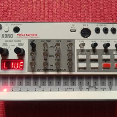 Korg Volca Sample 2 Digital Sample Sequencer 2020 - White image 1