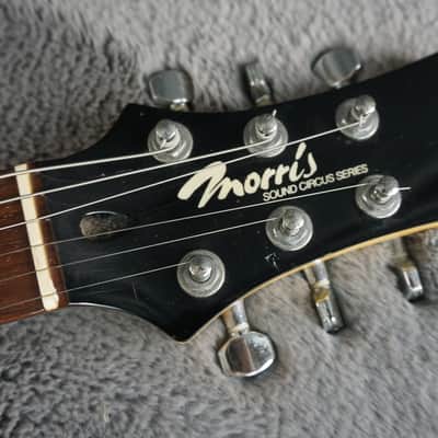 Morris Sound Circus Series Amplified Travel Guitar Japan Tobacco Burst image 10