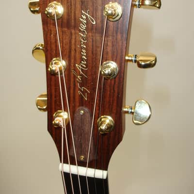 1999 Taylor 714-BCE 25th Anniversary Grand Auditorium Cutaway Acoustic Electric Guitar w/ Case image 16