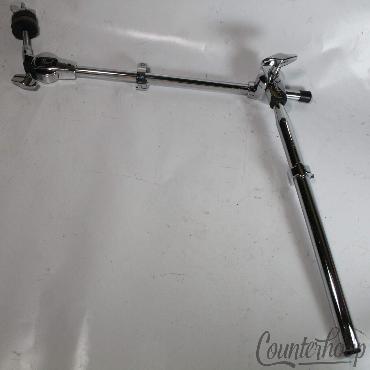 Pearl CH-1030B Gyro-Lock Cymbal Holder Tubular Boom Arm Uni-Lock Tilter Perc Rod — main photograph