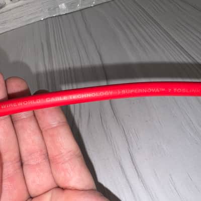 Wireworld Supernova 7 Toslink Optical Audio (STO) 2.0m Cable image 9