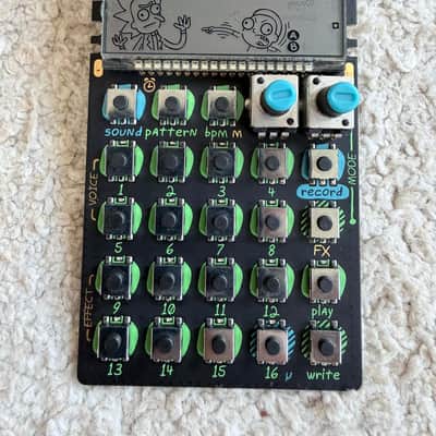 Teenage Engineering PO-137 Pocket Operator Rick & Morty Edition 2019 - Black image 3