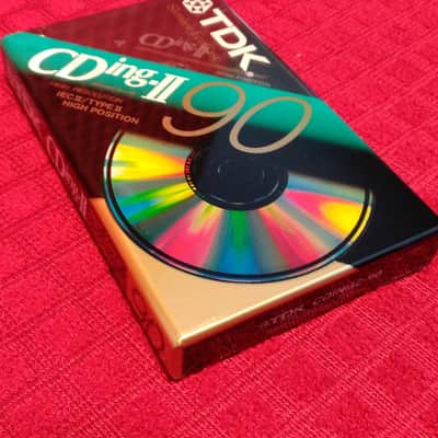 TDK CD Power 90 Minute High Bias Cassette Tape (New/Sealed) Bild 1