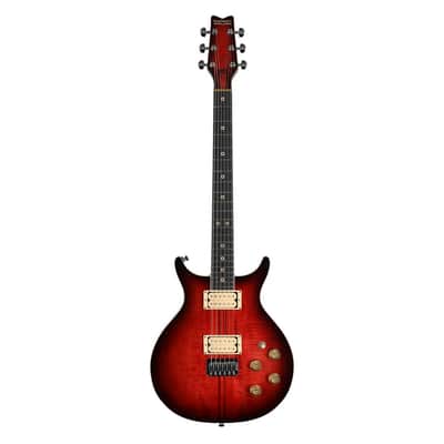 Washburn Wing American Hawk1 78 - Vintage Sunburst, Crafted in Washuburn's US Custom Shop, Ash Body w/ Carved Maple Top, Neck-through Design, B-Stock image 17