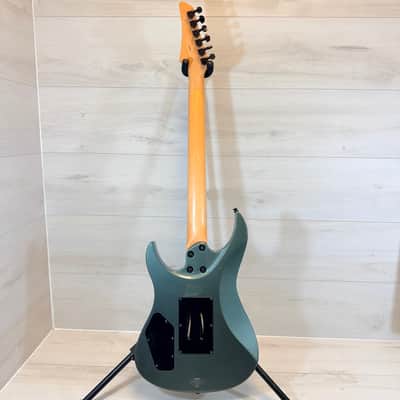 Yamaha RGX420S-D6 Drop 6 Baritone Electric Guitar Metallic Green Made in Taiwan 2003 image 14