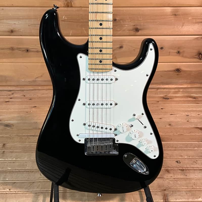 Fender VG Stratocaster Electric Guitar USED - Black image 1
