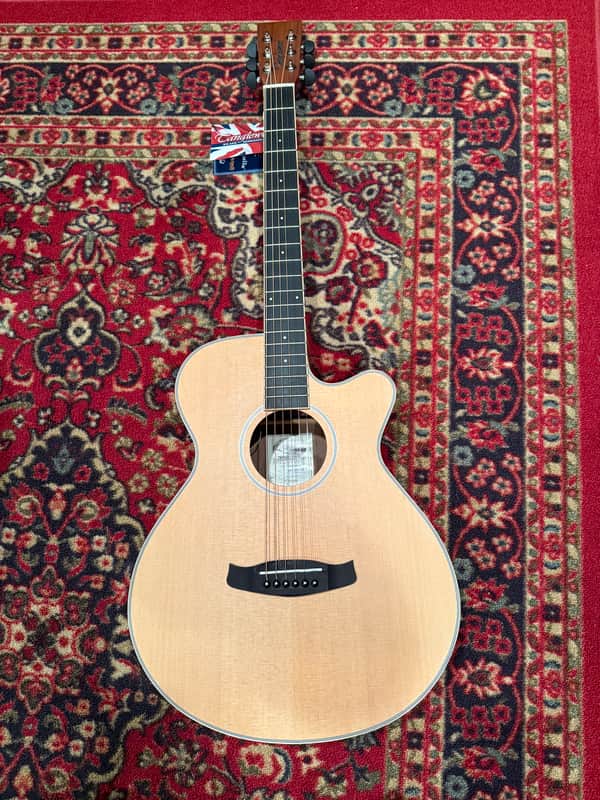 Tanglewood DBT-SFCE-BW Discovery Open Pore Super Folk with Electronics 2010 - 2015 - Black Walnut image 1