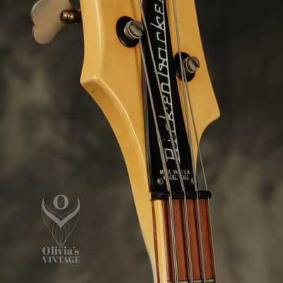 1979 Rickenbacker 4001 Bass White with RARE original CHECKERBOARD BINDING!!! image 13