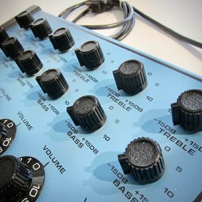 Tapco Keyboard Mixer 100 Preamp Circa-1970s- Blue & Black image 5