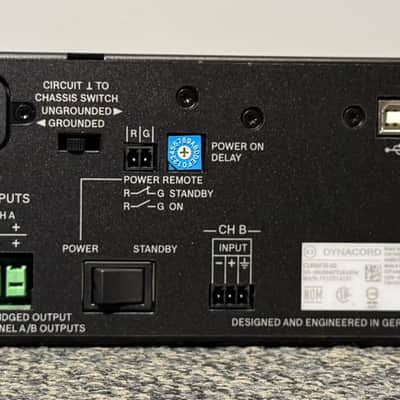 Dynacord C1800FDi 950 Watt Power Amplifier 2020 - Present - Black image 5