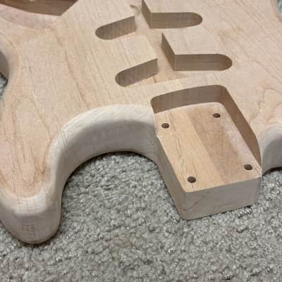 Raw Guitar Body Alder Body Stratocaster Style image 8