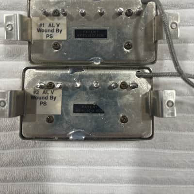 Gibson Burstbucker 1 and 2 Pickup Set 2012 - Aged Nickel image 2