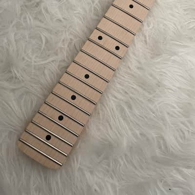 quarter sawn unfinished maple stratocaster guitar neck Strat Neck image 2